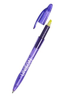 Picture of Ballpen with highlighter.