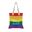 Picture of LGBT+ Canvas Rainbow Shopper
