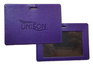 Picture of Purple ID Card Holder