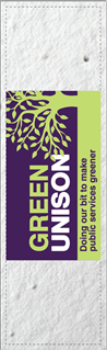 Picture of Seed Paper Bookmark


