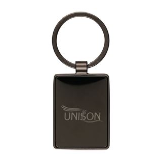 Picture of Gun Metal Keyring
