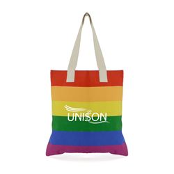 Picture of Canvas Rainbow Shopper