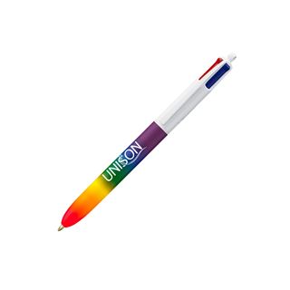 Picture of BiC 4 Colours Rainbow Ballpen