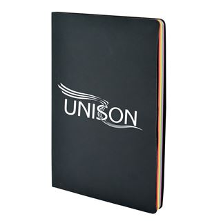 Picture of A5 Black PU Cover Notebook