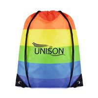 Picture of Rainbow Drawstring Rucksack