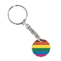 Picture of Rainbow Trolley Keyring