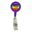 Picture of LGBT+ Rainbow Yo-Yo Badge Reel in Purple
